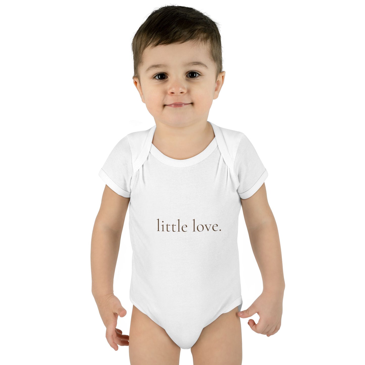 little love. | Minimalist Baby Bodysuit | Oat & Olive