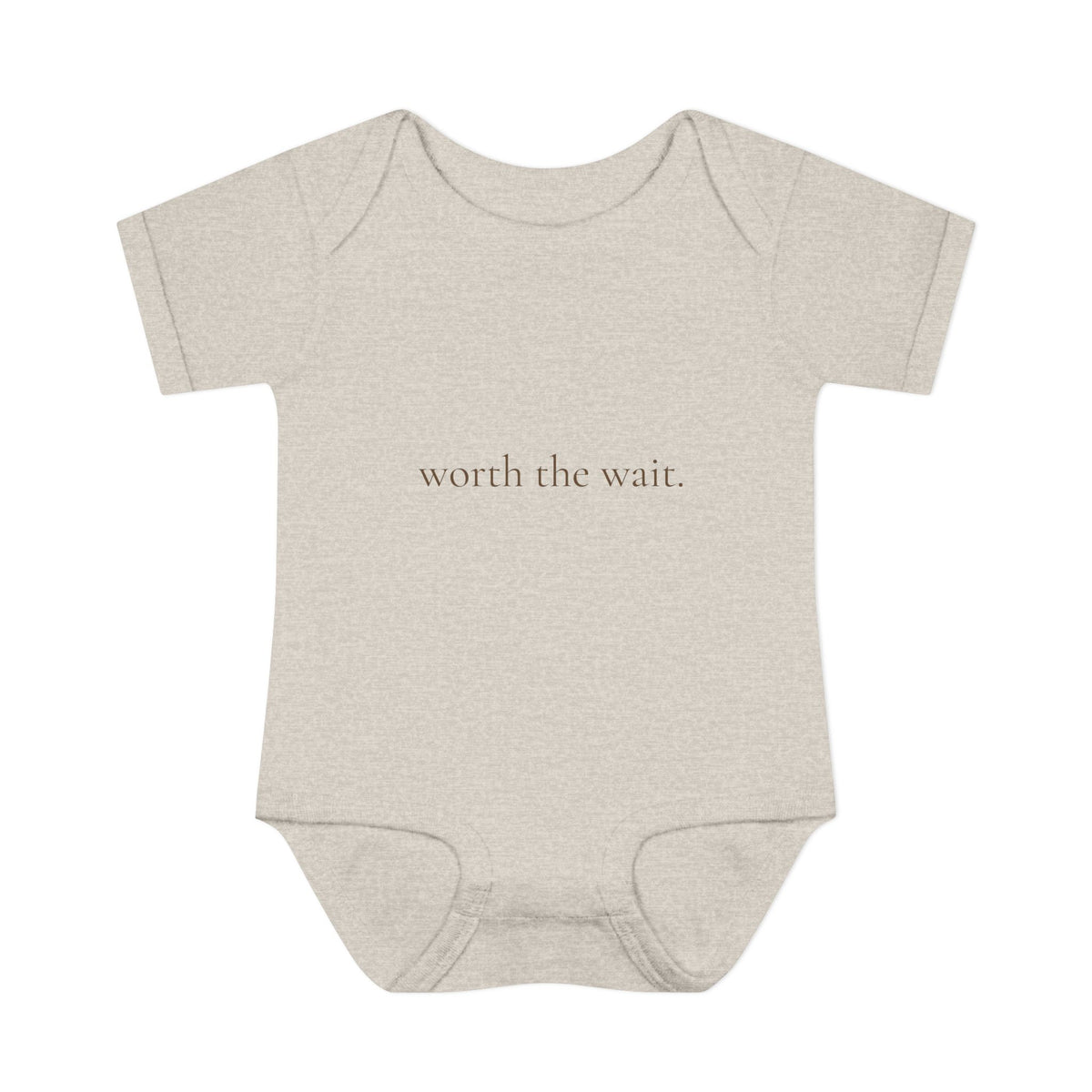 worth the wait. | Minimalist Baby Bodysuit