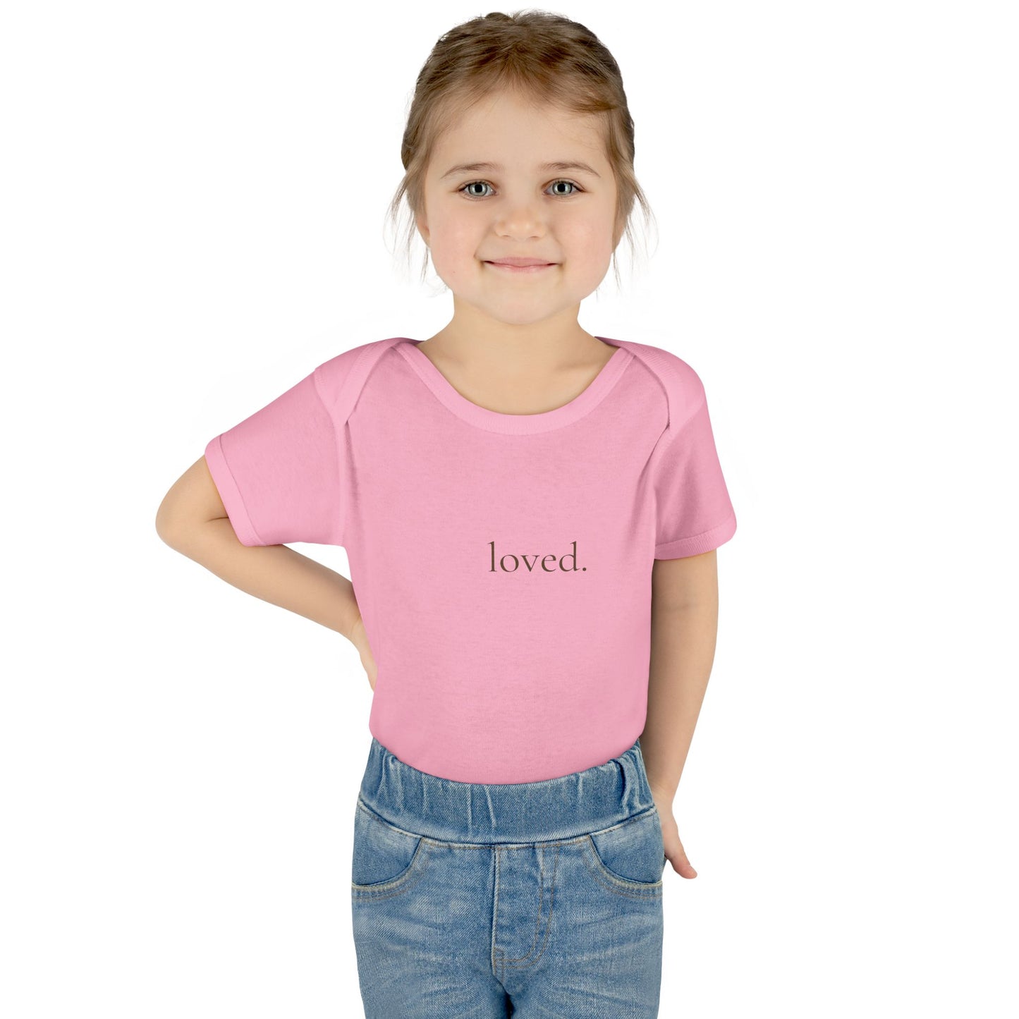 loved. | Minimalist Baby Bodysuit