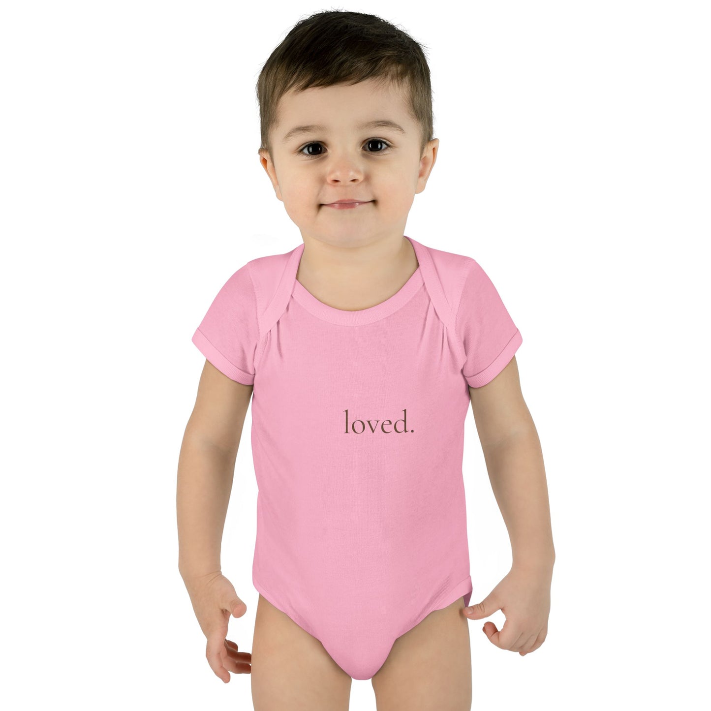 loved. | Minimalist Baby Bodysuit