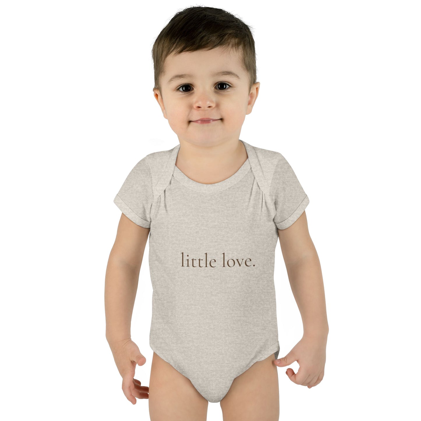 little love. | Minimalist Baby Bodysuit | Oat & Olive