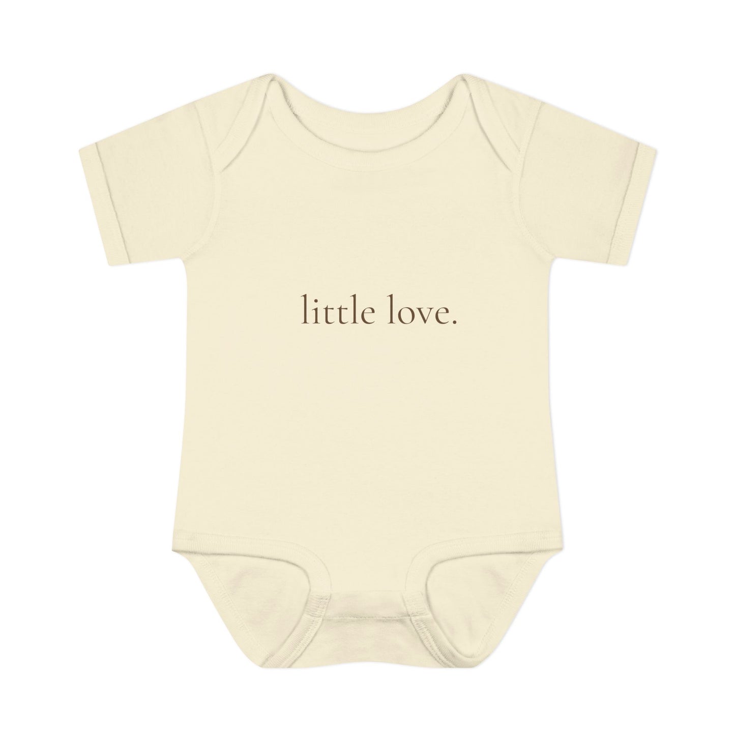 little love. | Minimalist Baby Bodysuit | Oat & Olive