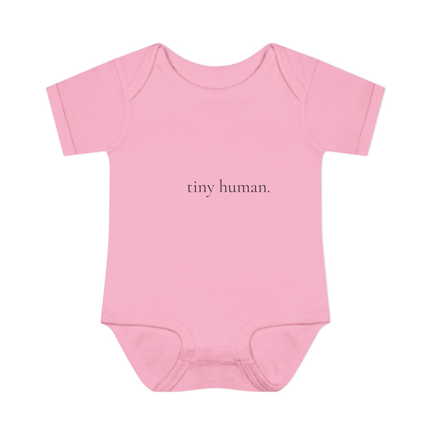 tiny human. | Minimalist Baby Bodysuit
