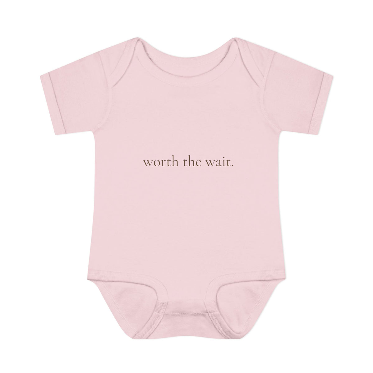 worth the wait. | Minimalist Baby Bodysuit