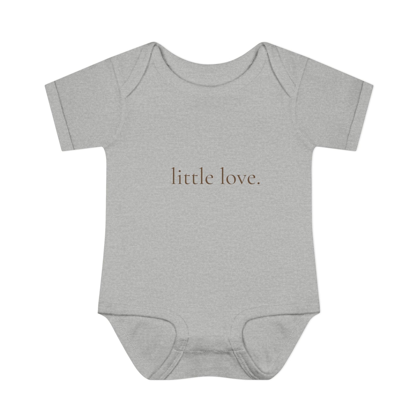 little love. | Minimalist Baby Bodysuit | Oat & Olive