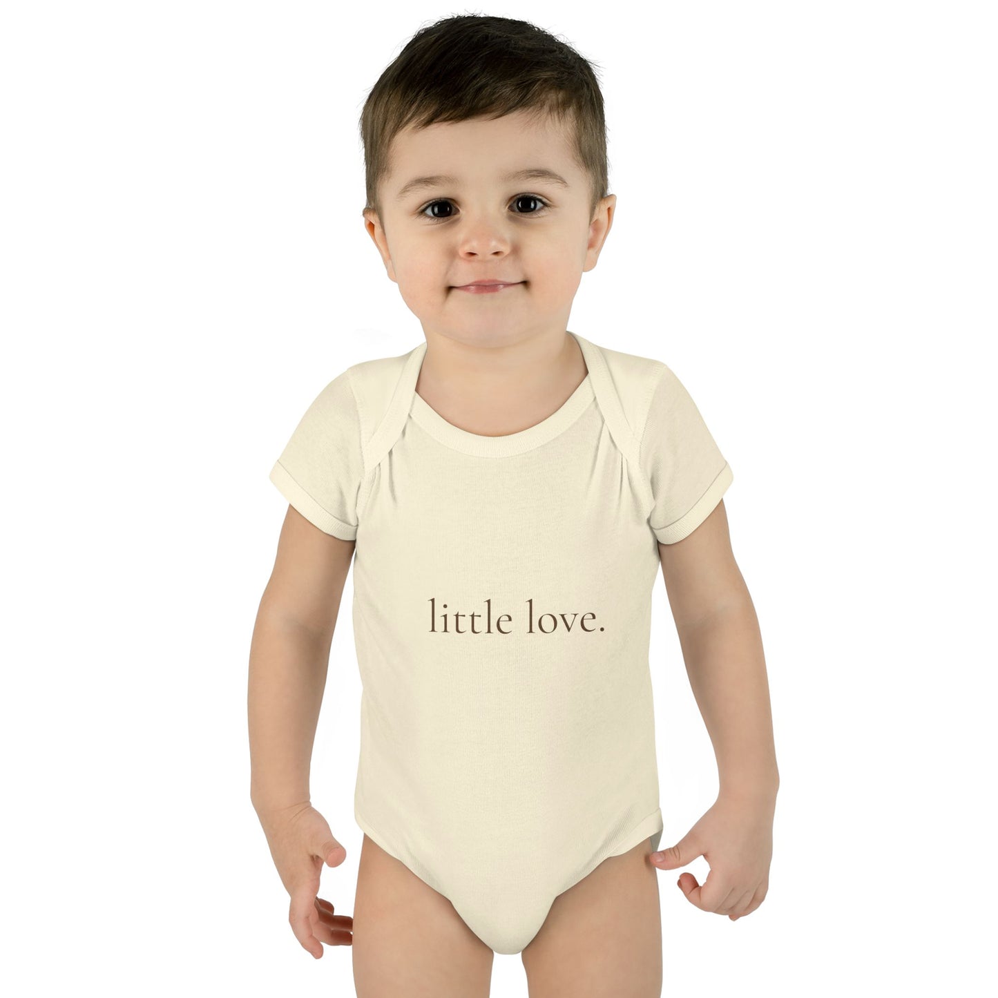little love. | Minimalist Baby Bodysuit | Oat & Olive