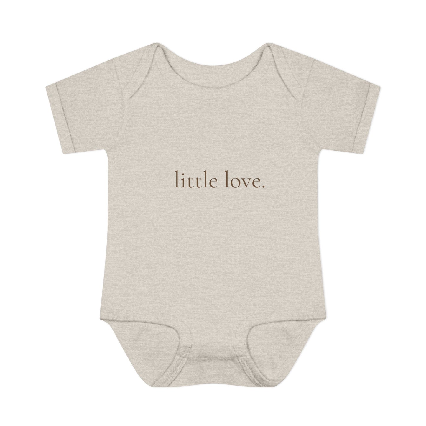 little love. | Minimalist Baby Bodysuit | Oat & Olive