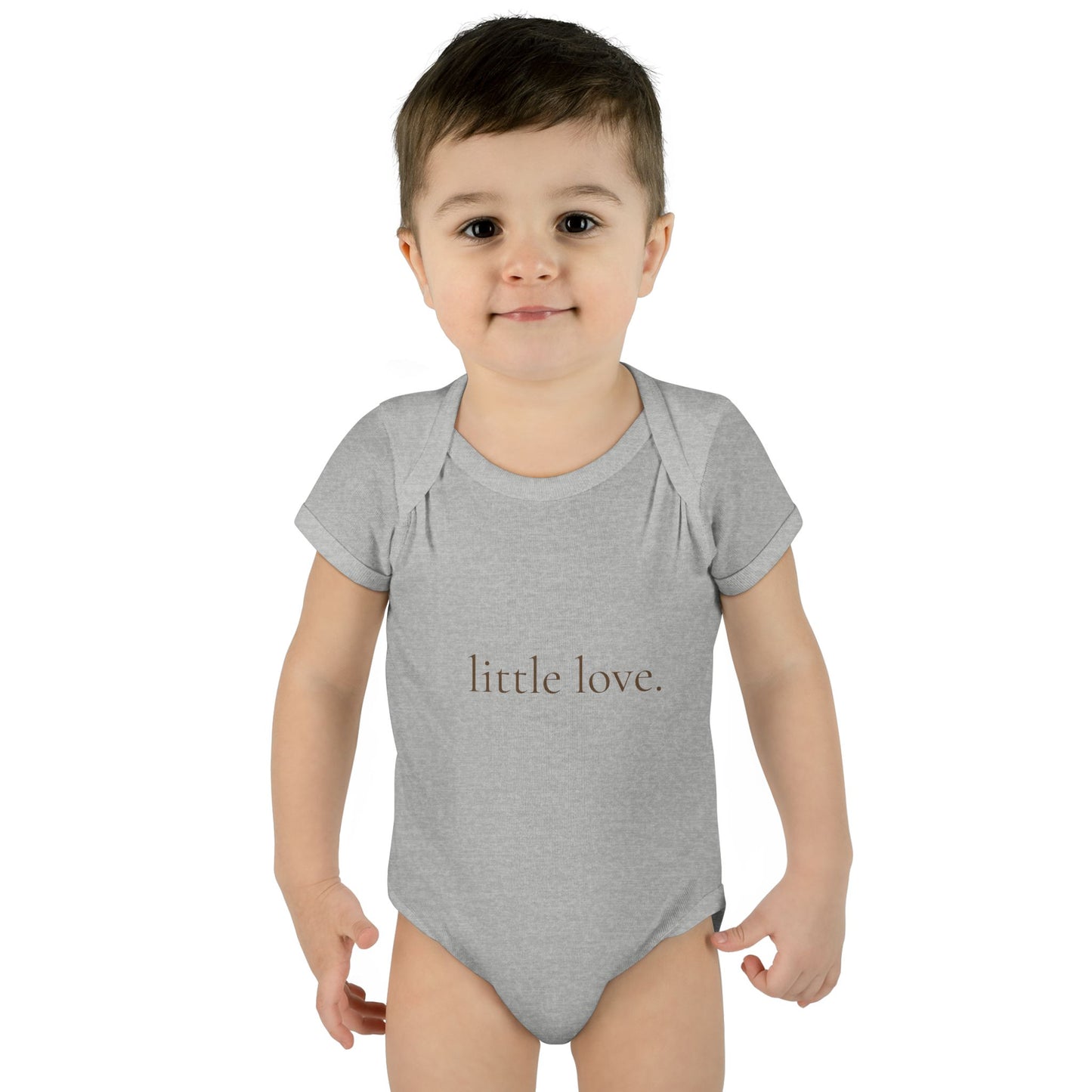 little love. | Minimalist Baby Bodysuit | Oat & Olive
